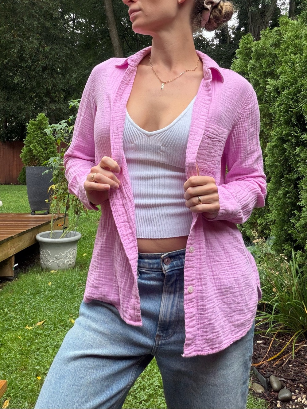 J. Crew Pink Women's Top